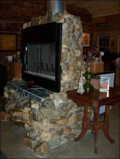 Building a Natural Stone Fireplace Surround