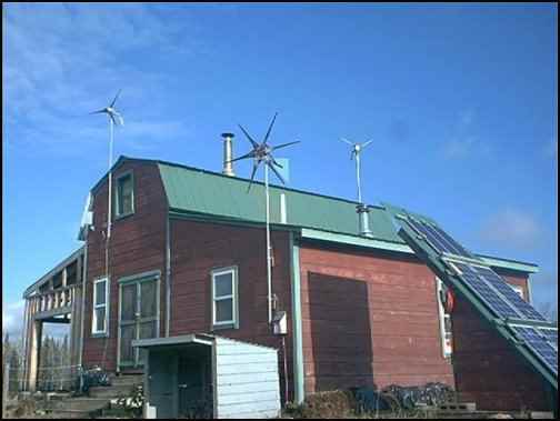 roof-top wind farms, using wind generators